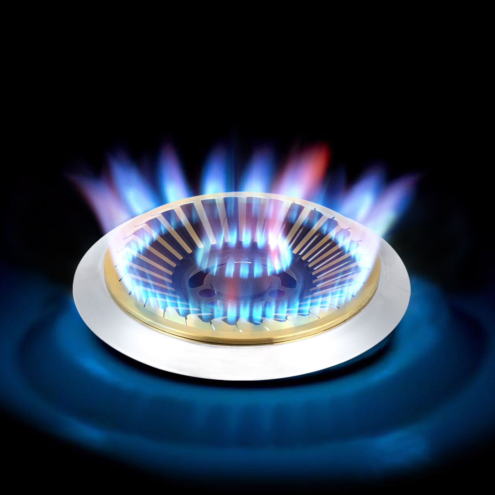 Home Cooking Restaurants - 1Pcs Gas Burner Fire Lid Stainless