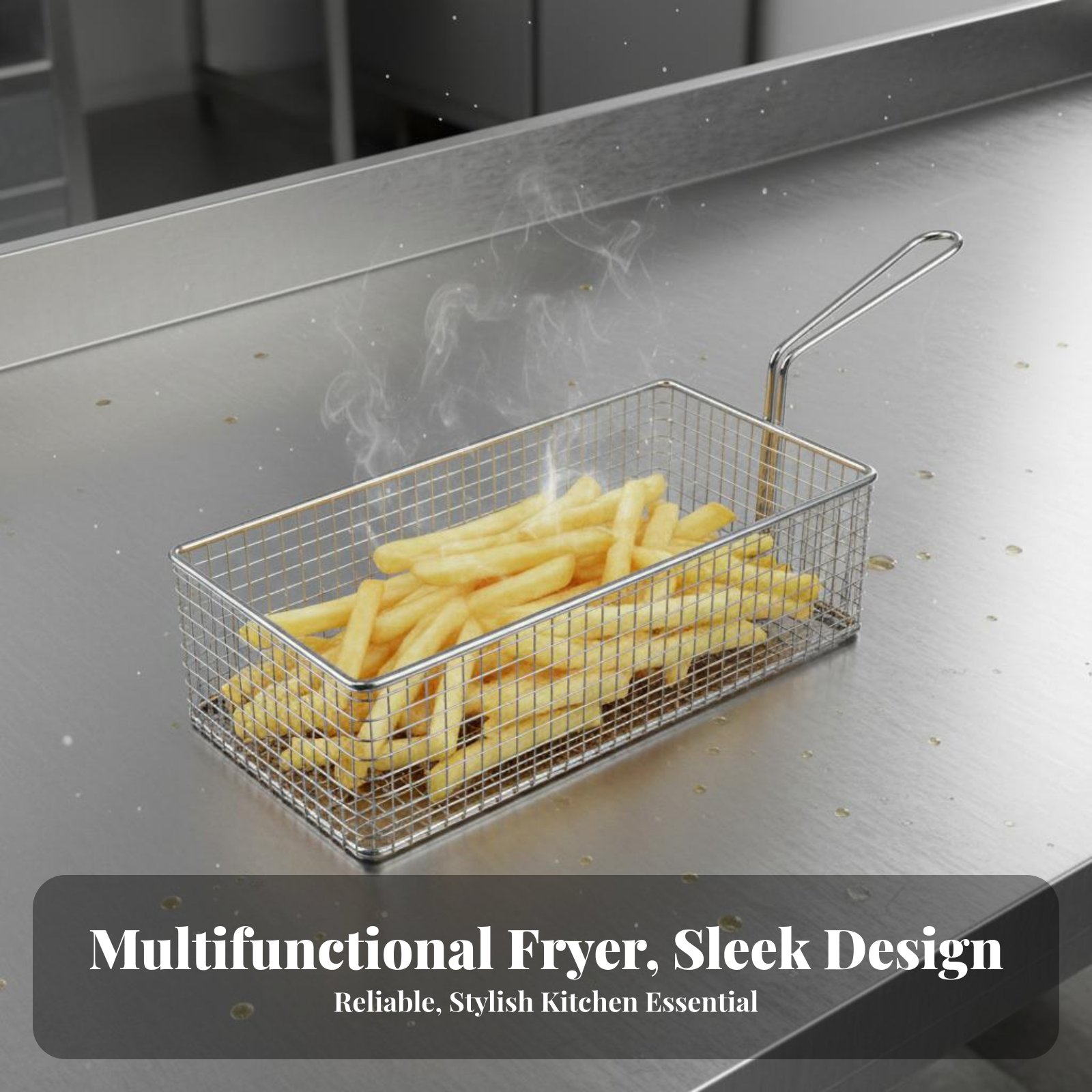 Home Cooking Restaurants - Mini Fry Basket Restaurant Design Fries