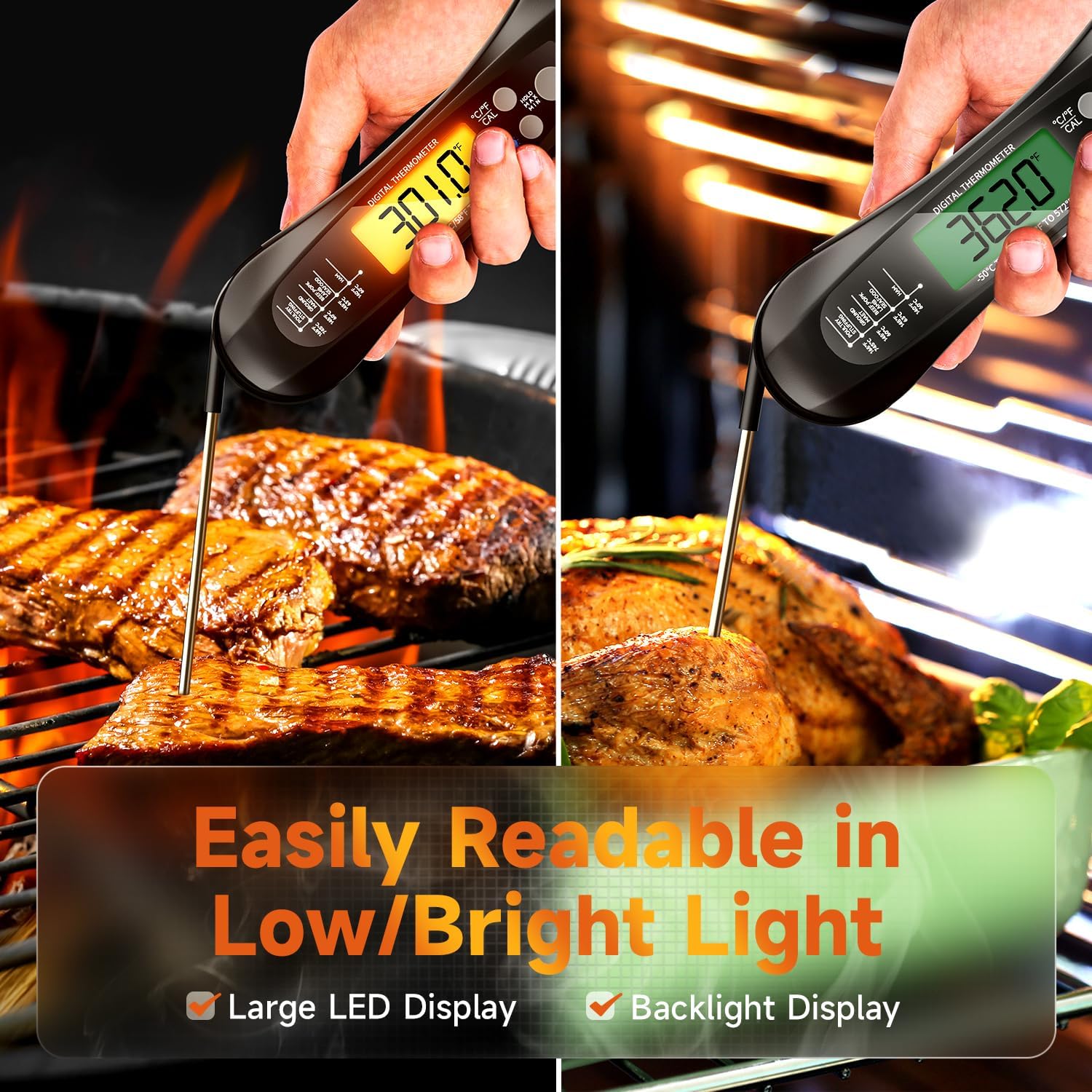Digital Meat Thermometer Water - огляд і ціна Home Cooking Help