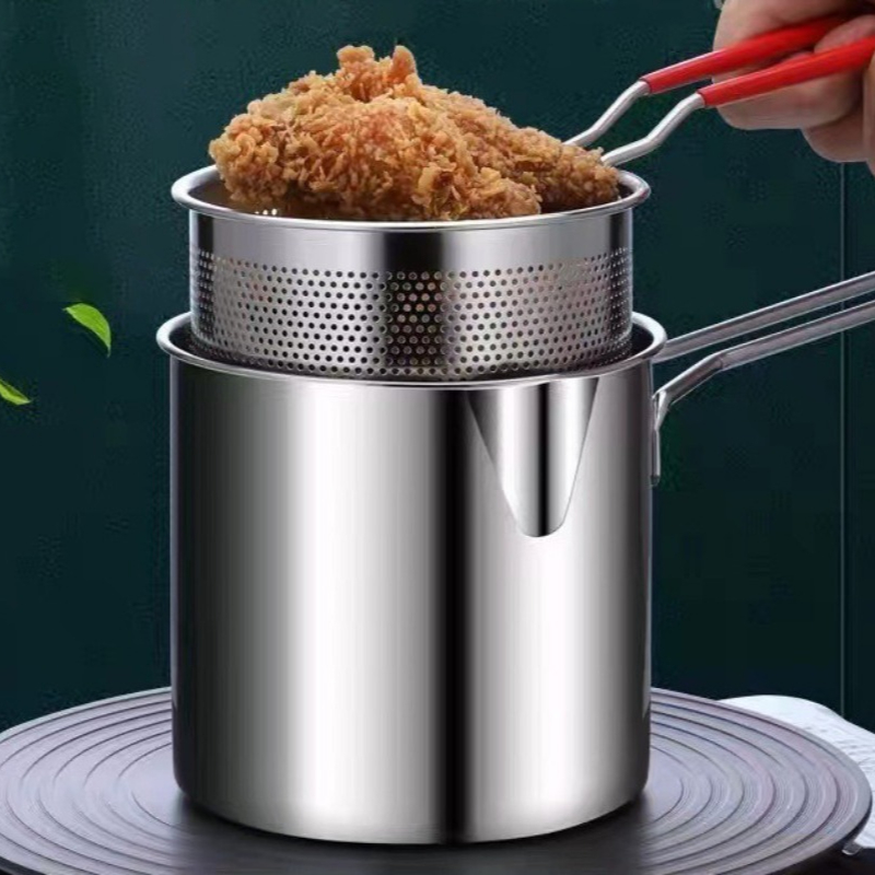 304 Stainless Steel Deep Fryer - огляд і ціна Home Cooking Help