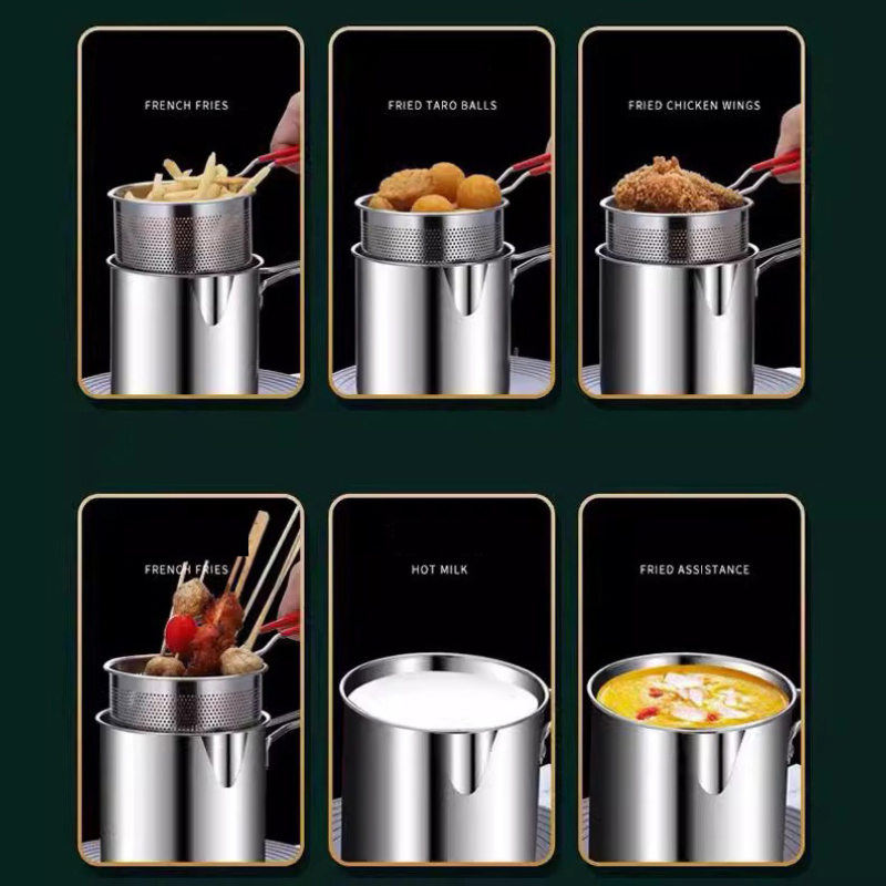 304 Stainless Steel Deep Fryer - огляд і ціна Home Cooking Help