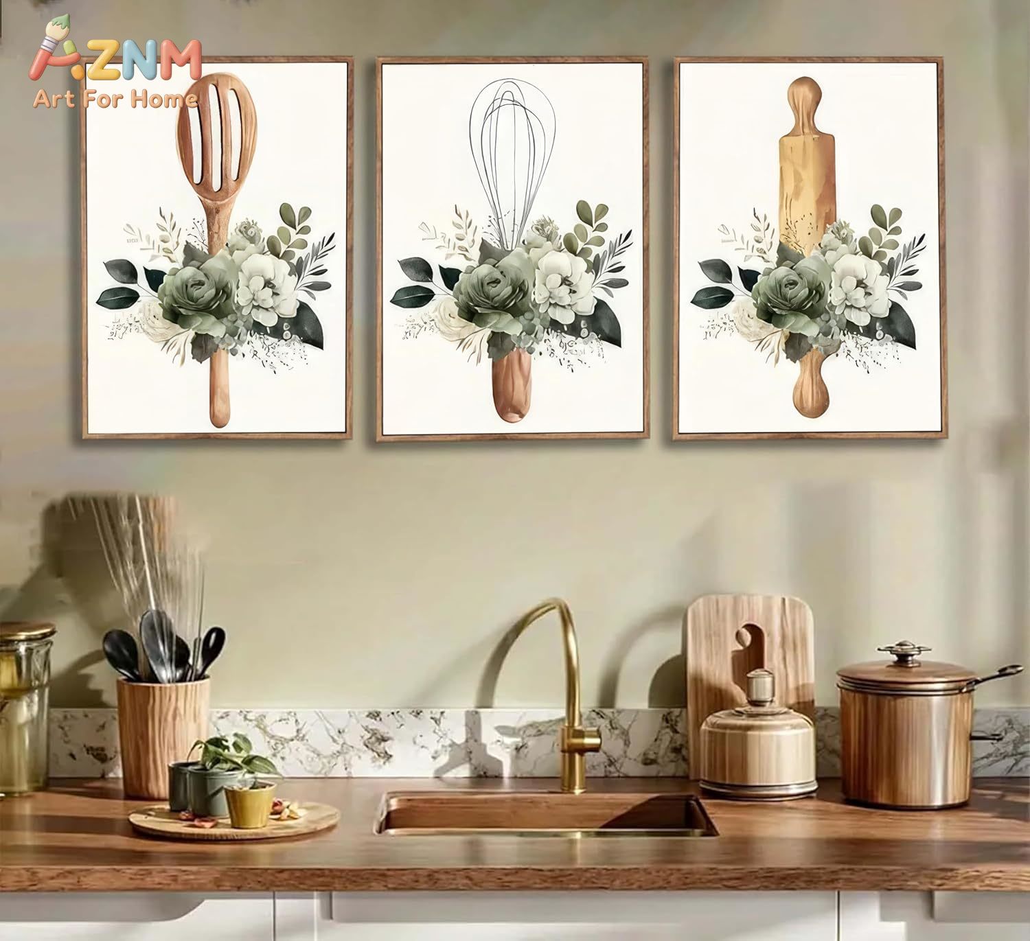AZNM Kitchen Utensils Floral C - огляд і ціна Home Cooking Oil