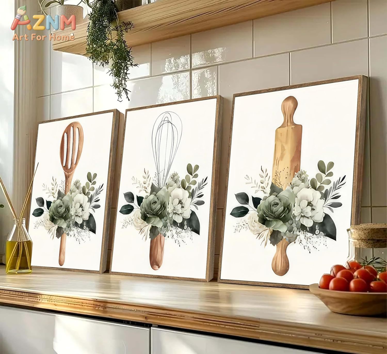 AZNM Kitchen Utensils Floral C - огляд і ціна Home Cooking Oil