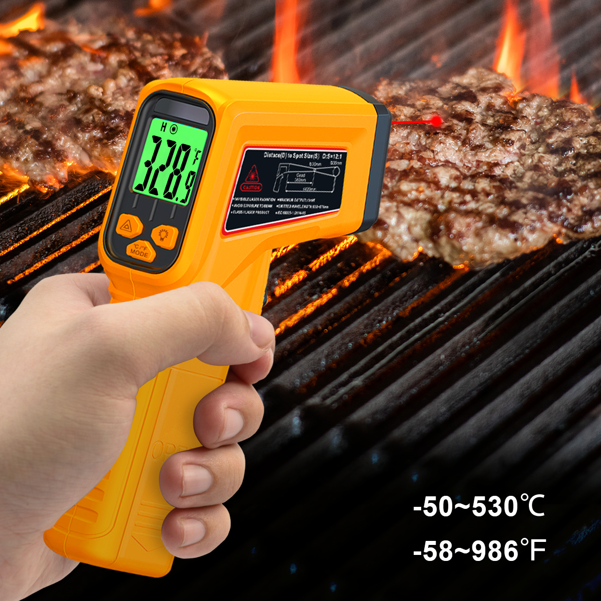 Infrared Thermometer Non-Conta - огляд і ціна Home Cooking Help