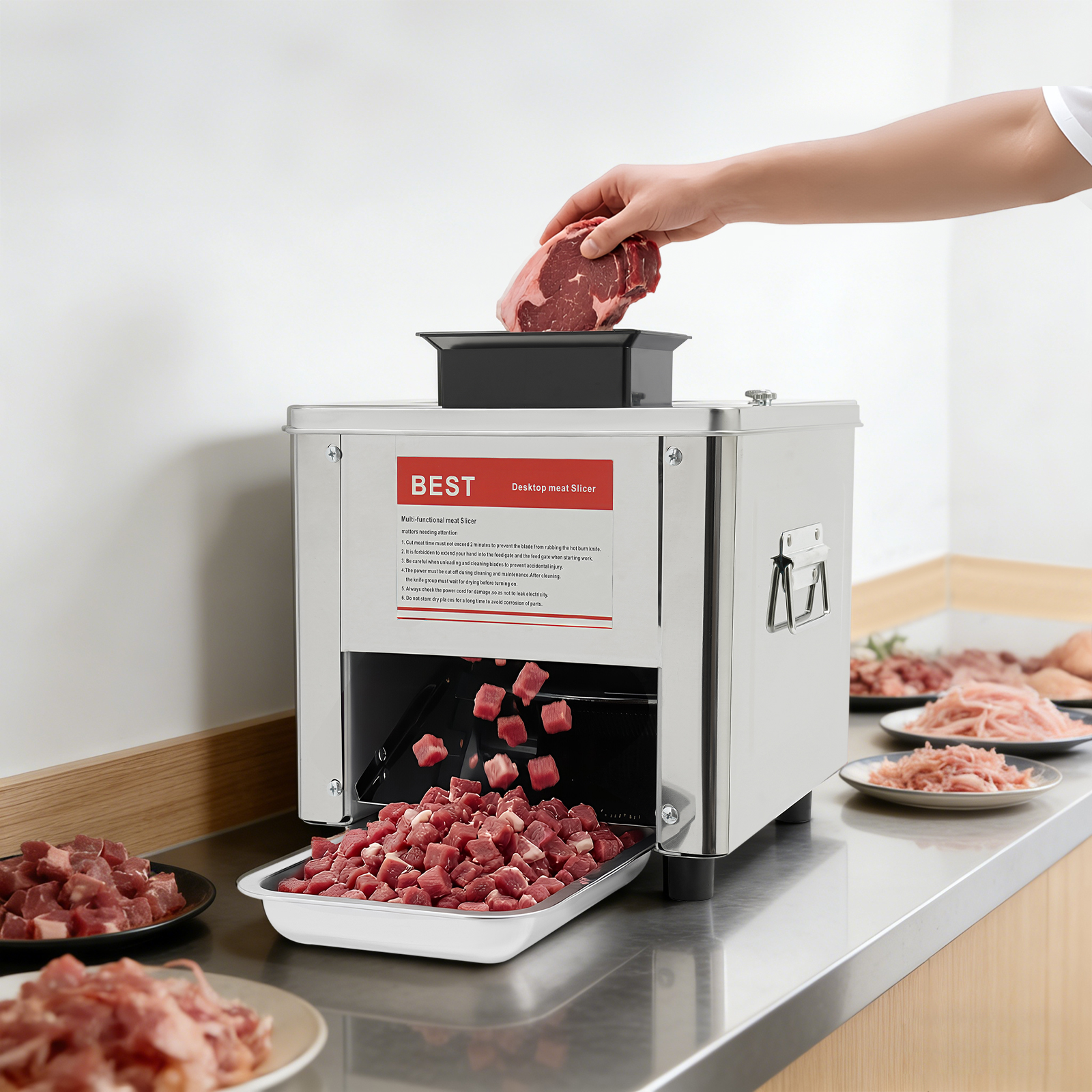 Home Meat Slicer| 2.5mm/10mm B - огляд і ціна Home Cooking Machine