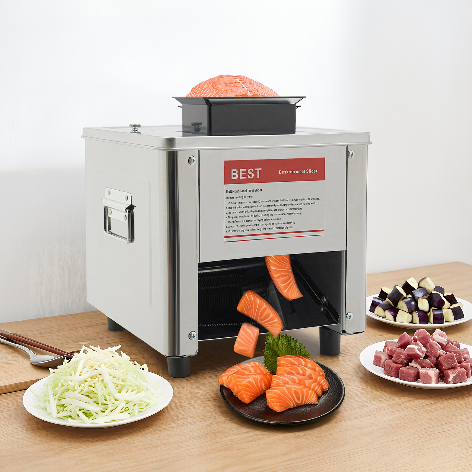 Home Meat Slicer| 2.5mm/10mm B - огляд і ціна Home Cooking Machine