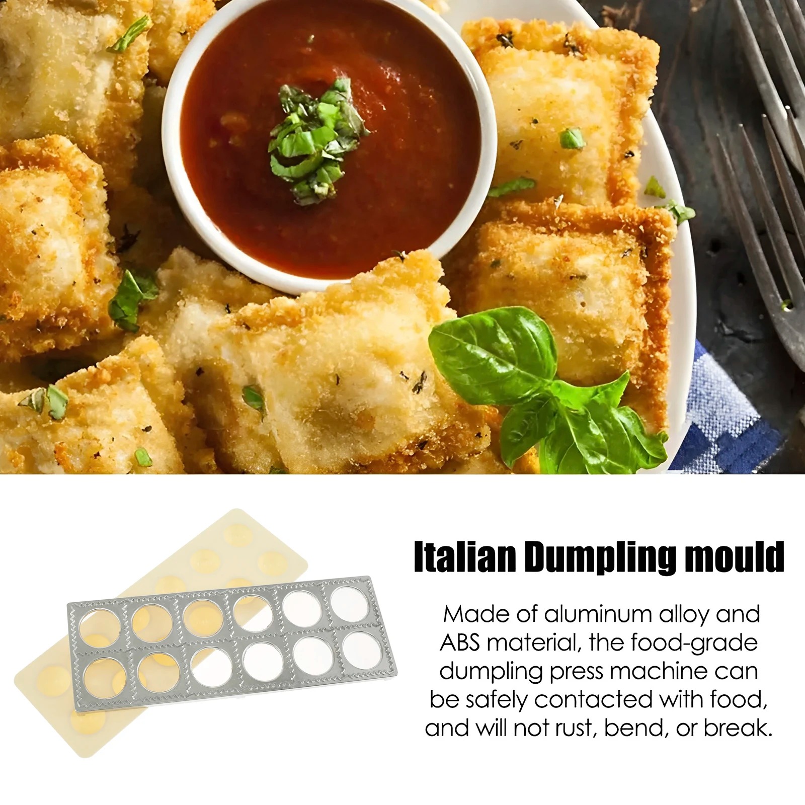 Dumpling Mold 12 Holes Ravioli - огляд і ціна Home Cooking Help