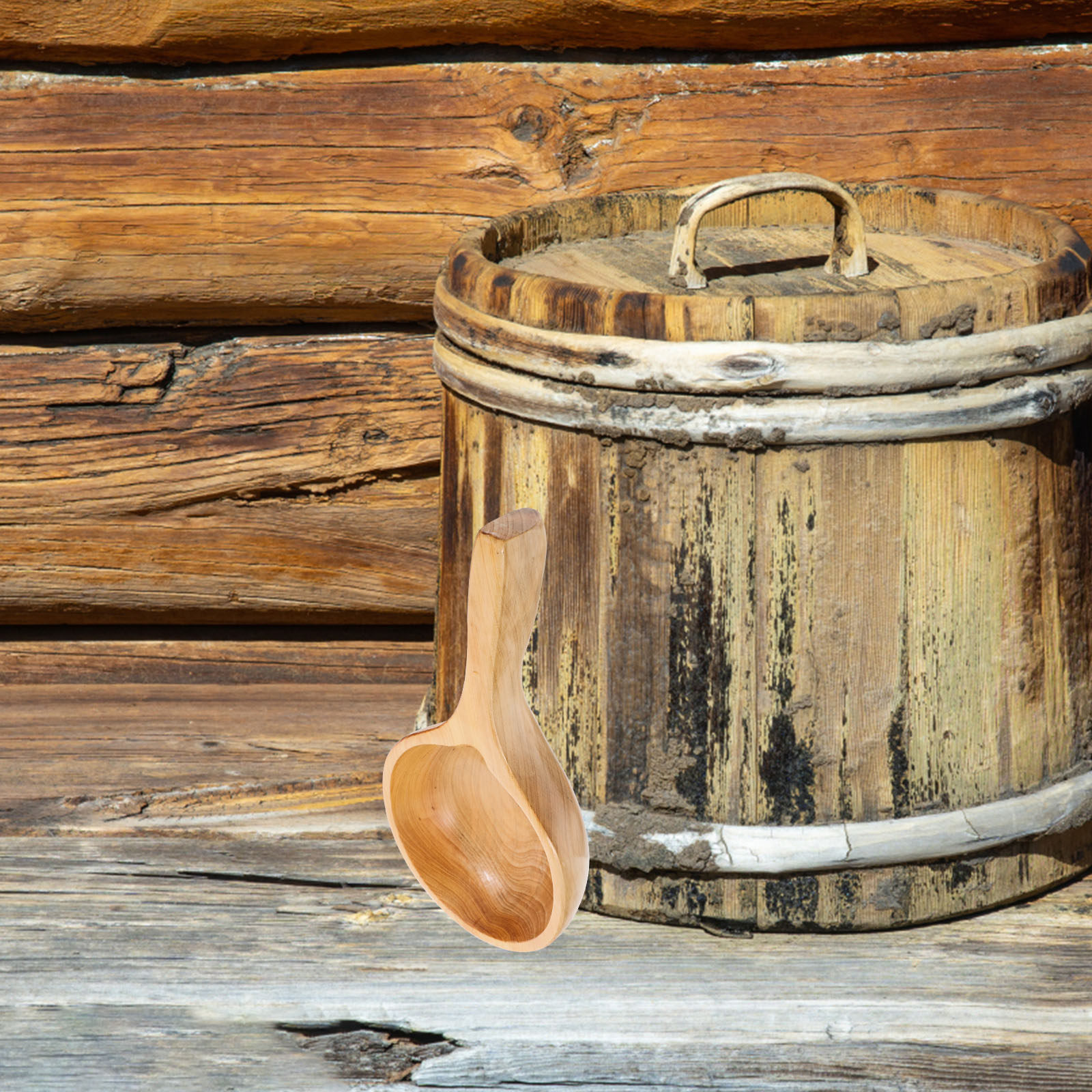 Wood Ladle Water Scoop Ergonom - огляд і ціна Home Cooking Restaurants
