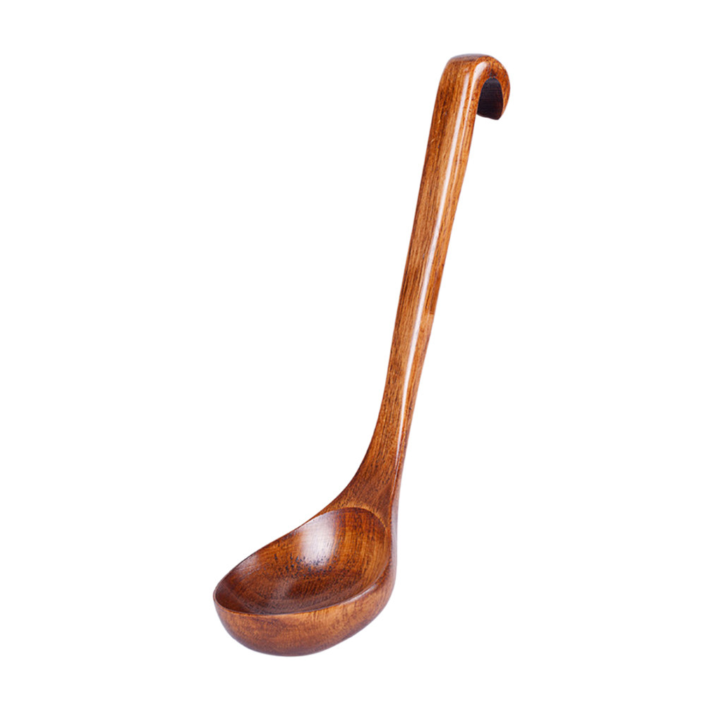 Solid Wood Soup Spoon Simple E - огляд і ціна Home Cooking Restaurants