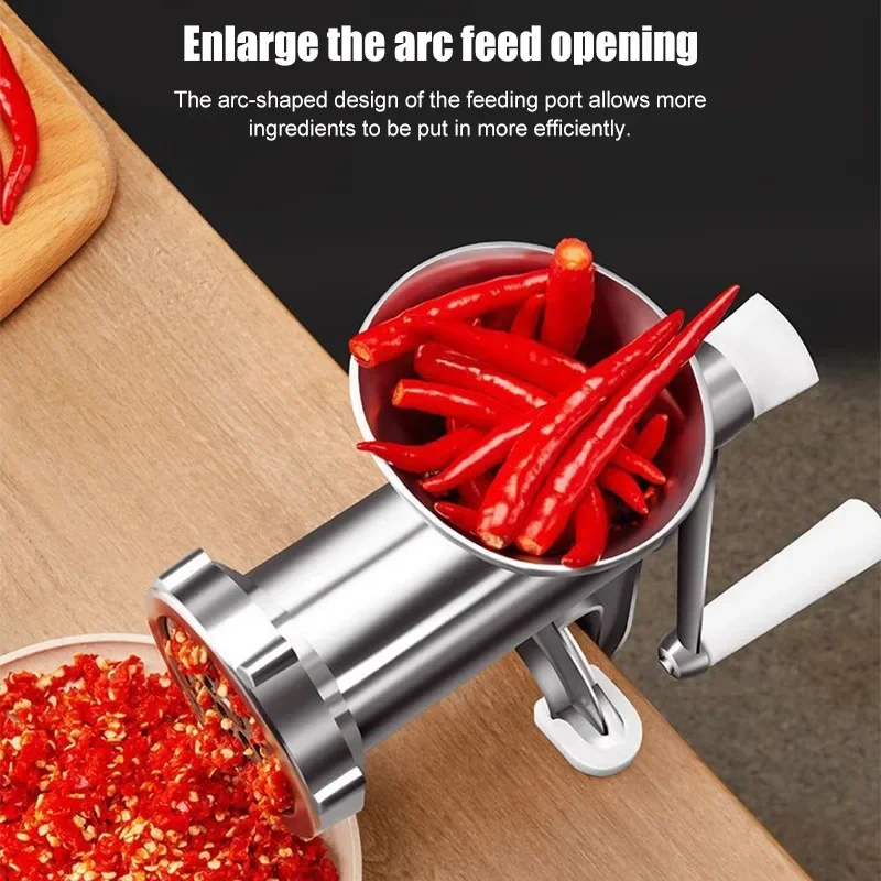 Stainless Steel Manual Meat Gr - огляд і ціна Home Cooking Machine