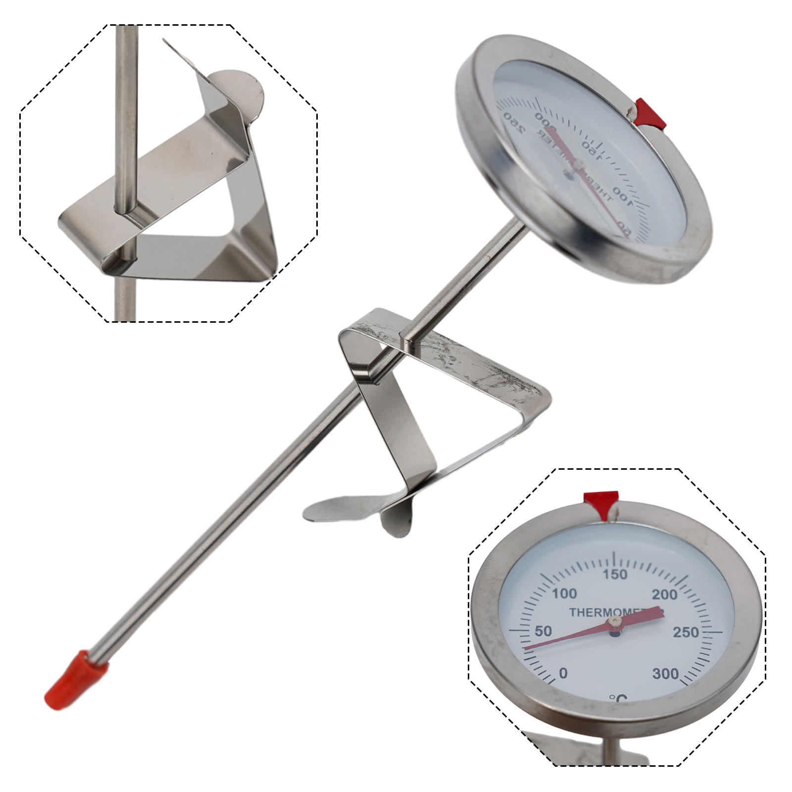 Stainless Steel Probe Thermome - огляд і ціна Home Cooking Help