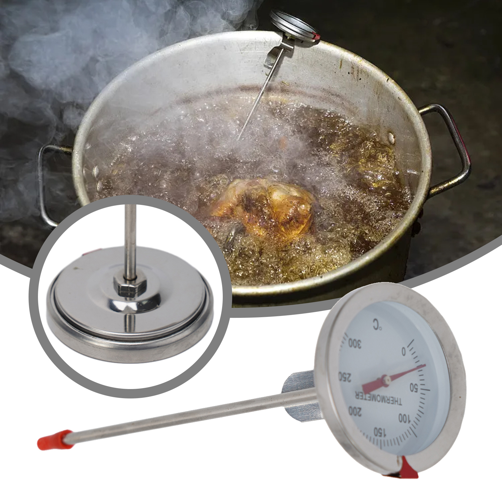 Stainless Steel Probe Thermome - огляд і ціна Home Cooking Help